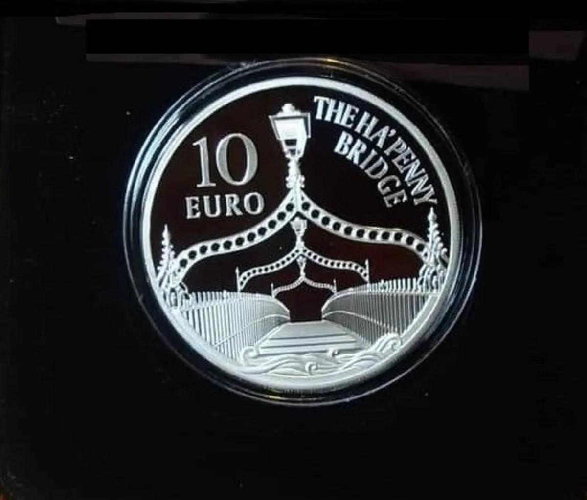 Silver Proof, The Ha,penny Bridge, Dublin. - Image 4