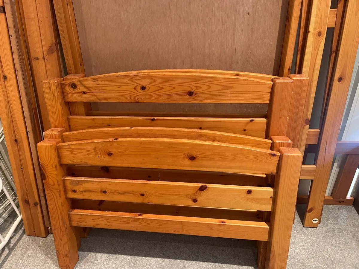 Extremely Sturdy Quality Wooden Bunk Bed Frame - Image 2