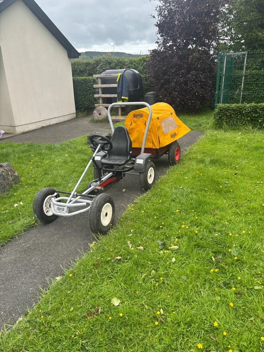 Go cart and trailer - Image 1