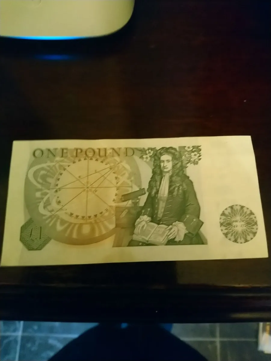 one pound bank note - Image 2