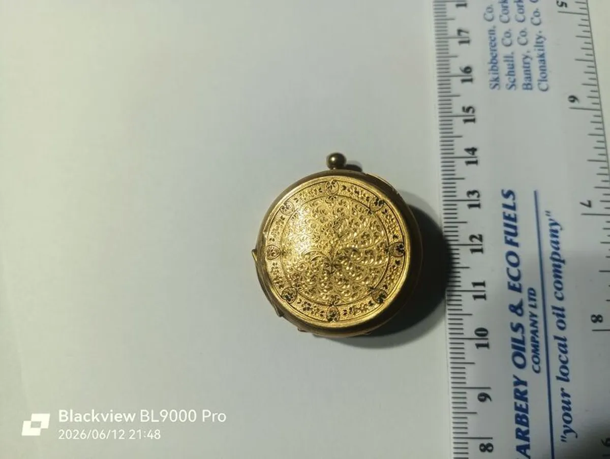 19 century gold watch - Image 1