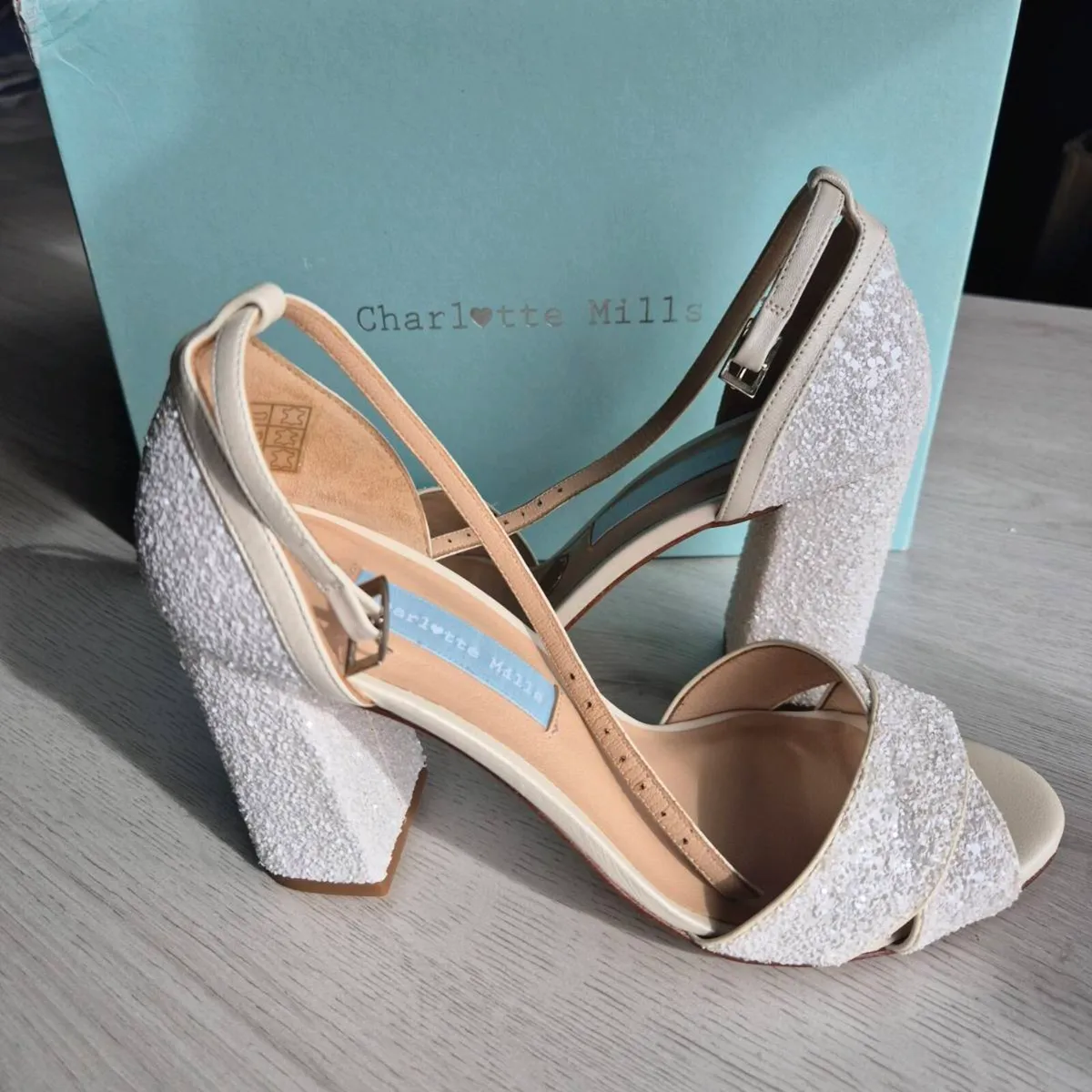 Charlotte Mills Imogen Pearl, UK4, EU 37, Brand Ne - Image 1