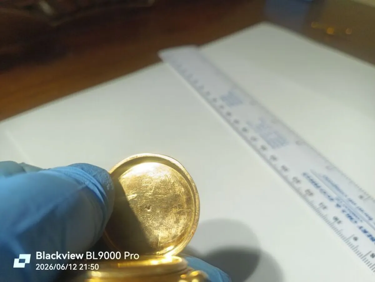 19 century gold watch - Image 3