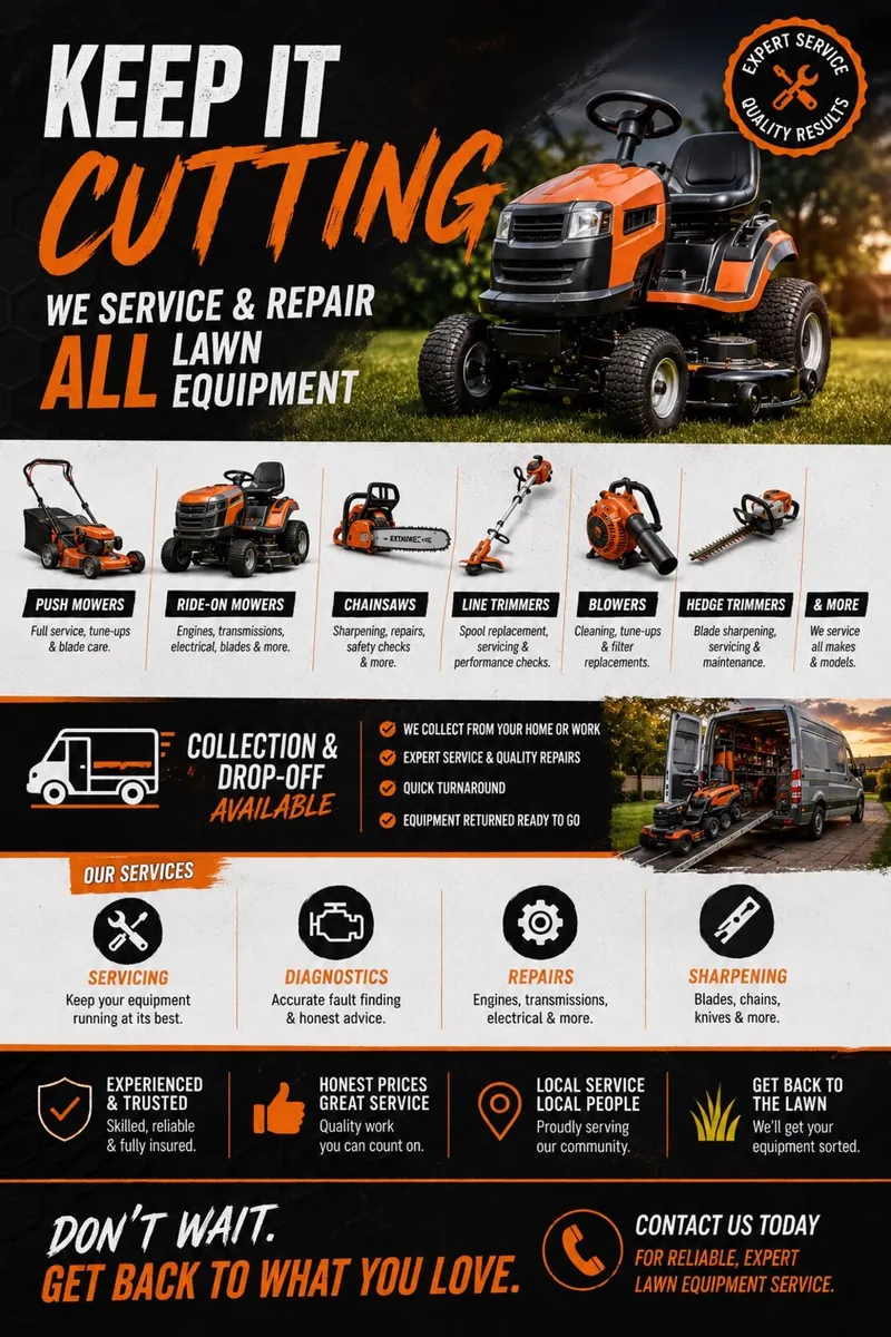 Garden Machinery Repairs - Image 3