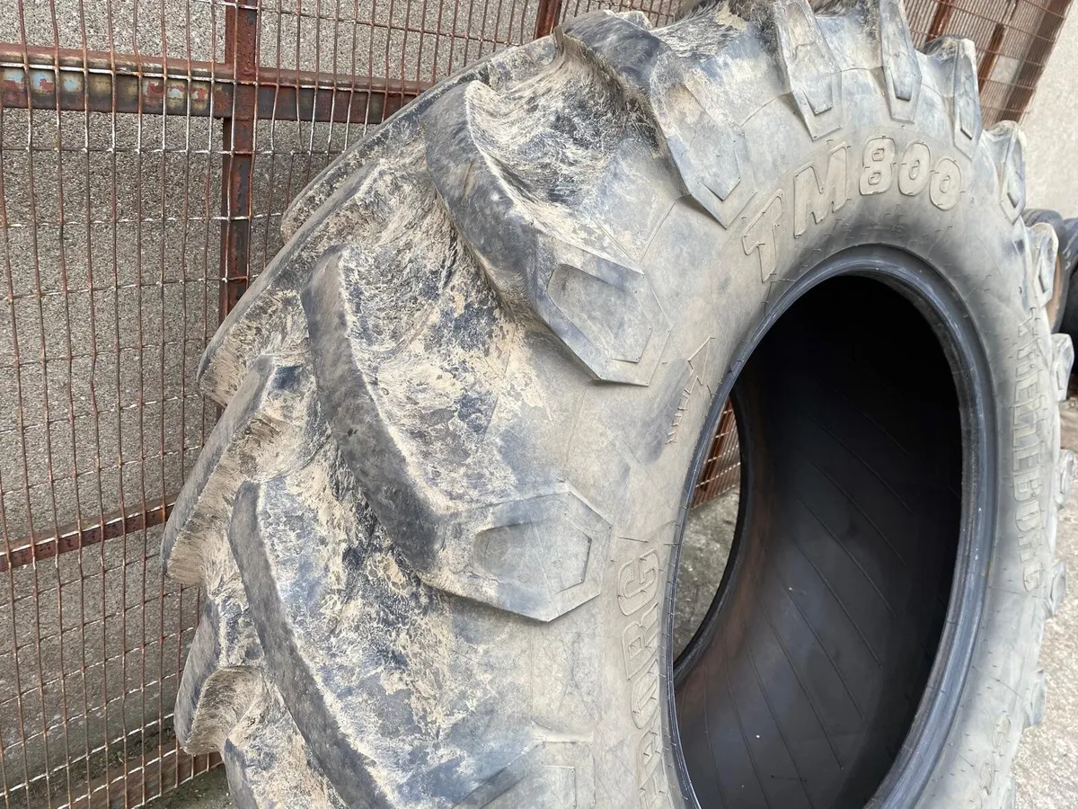 TRACTOR TYRE 540/65R28 TRELLEBORG TM800 RADIAL 80% - Image 2
