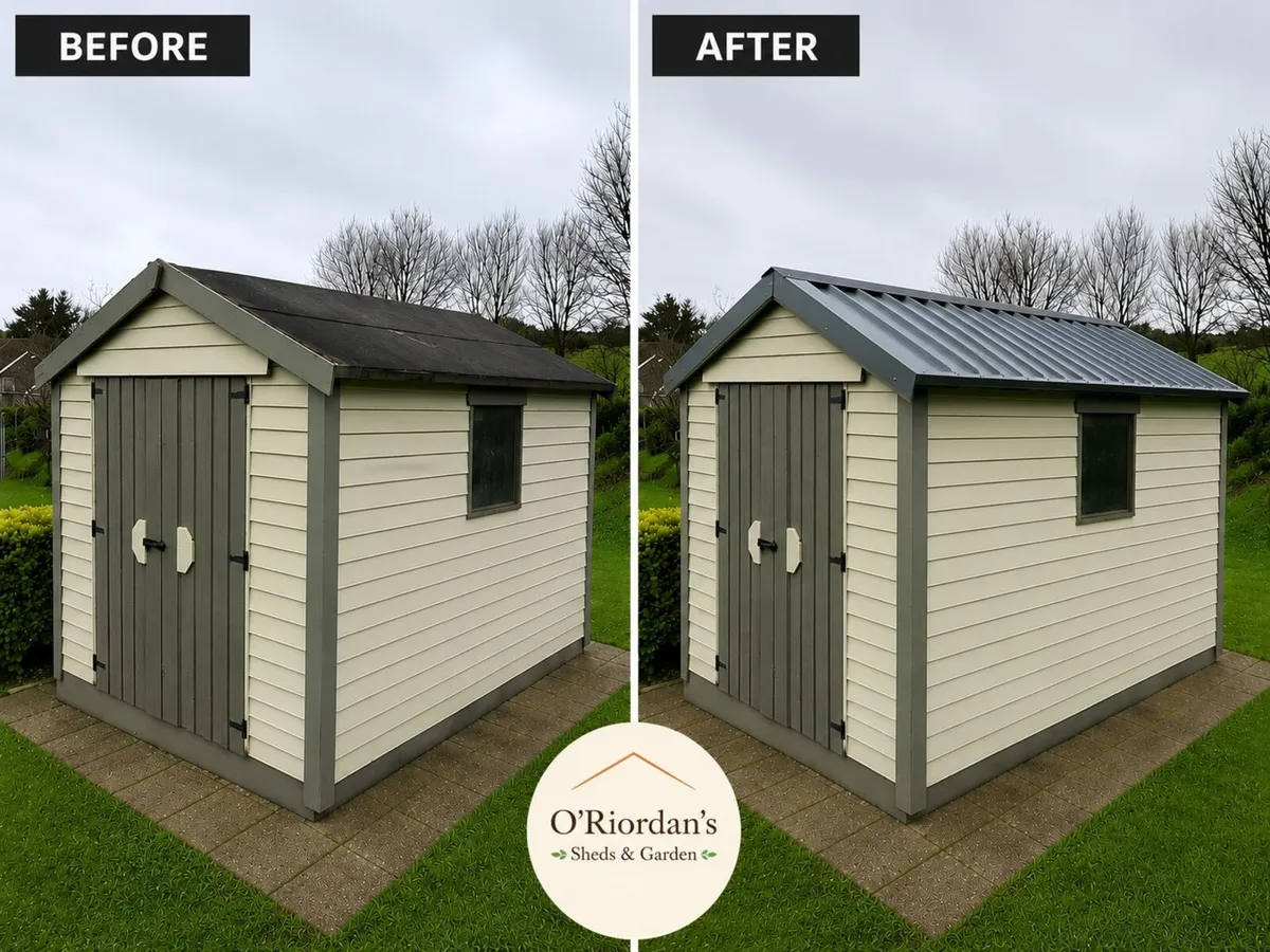 Garden Shed Roof Replacement - Image 2