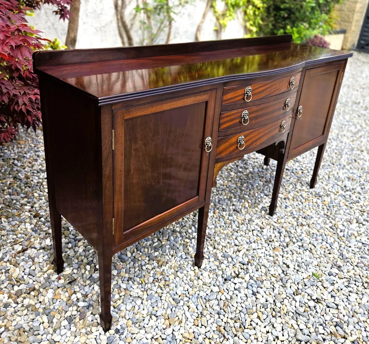 Large Vintage Mahogany Sideboard - Image 4
