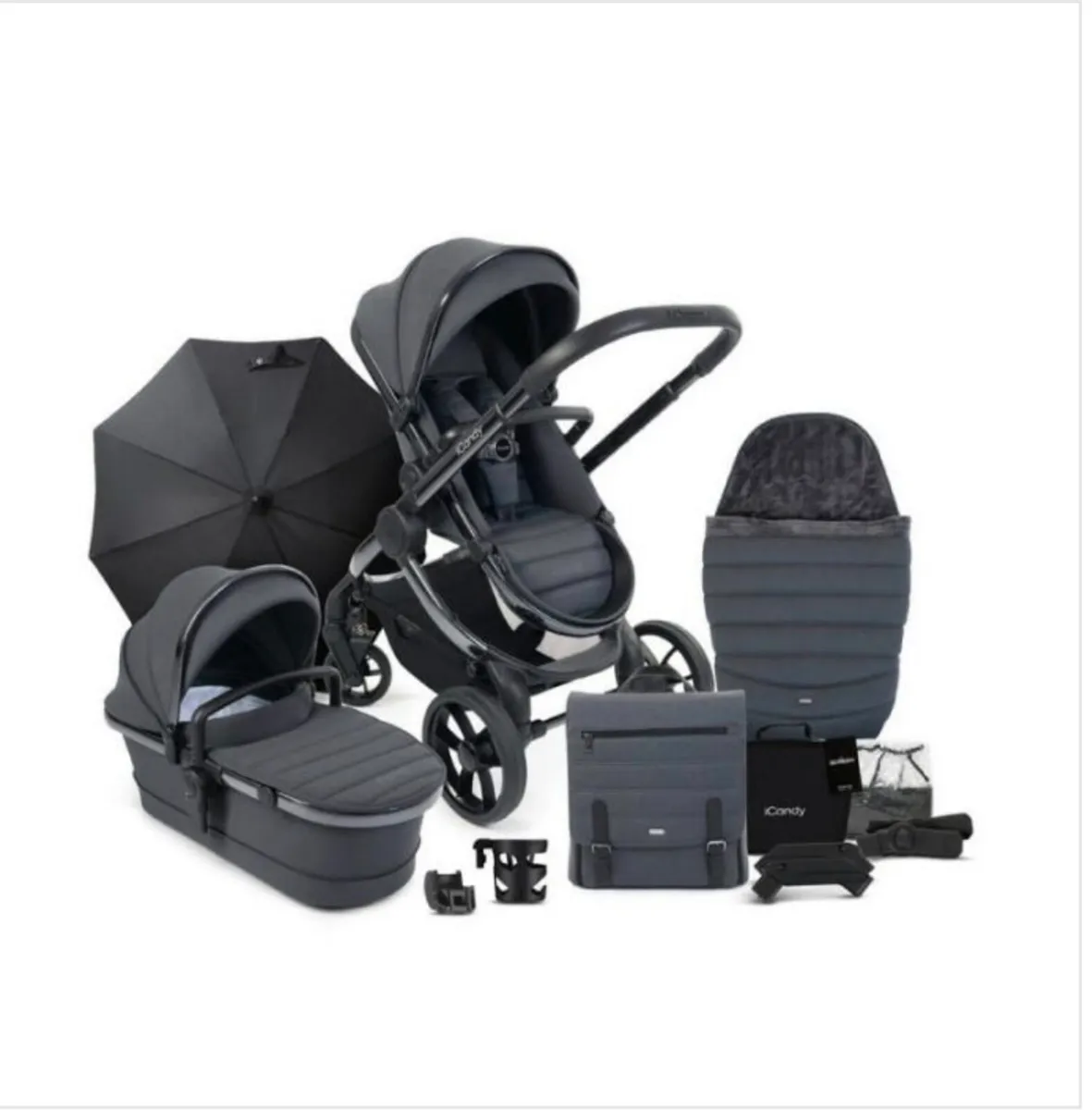 iCandy Peach 7 Pushchair and Carrycot Bundle - Image 1