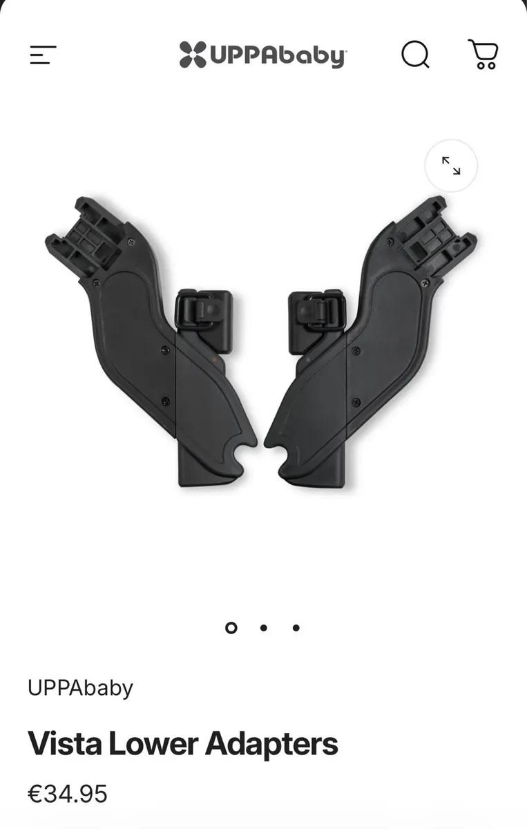 Uppababy Vista Lower Adapters - Image 3