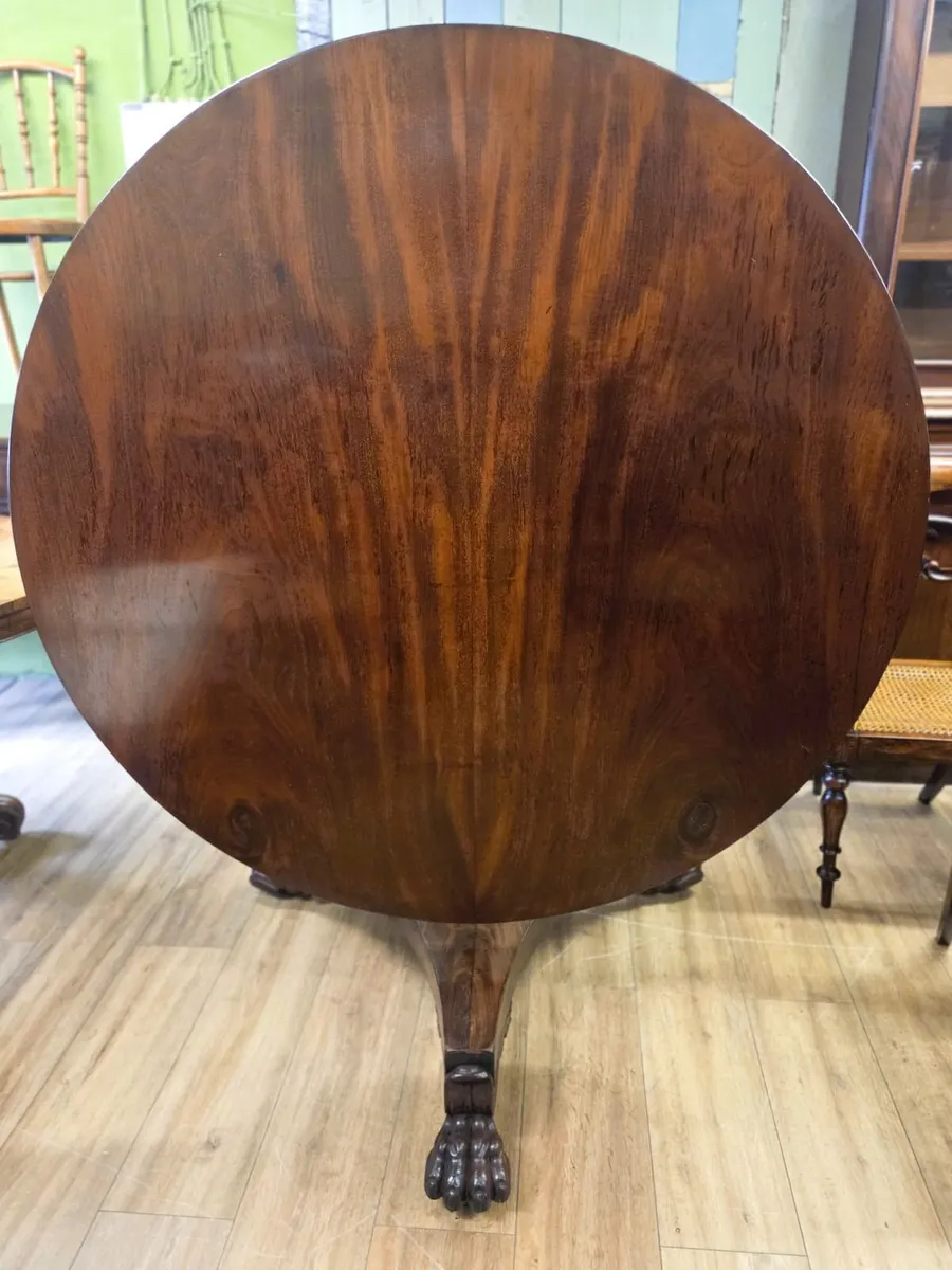 Georgian Irish Round Supper Table- Circa 1830 - Image 3