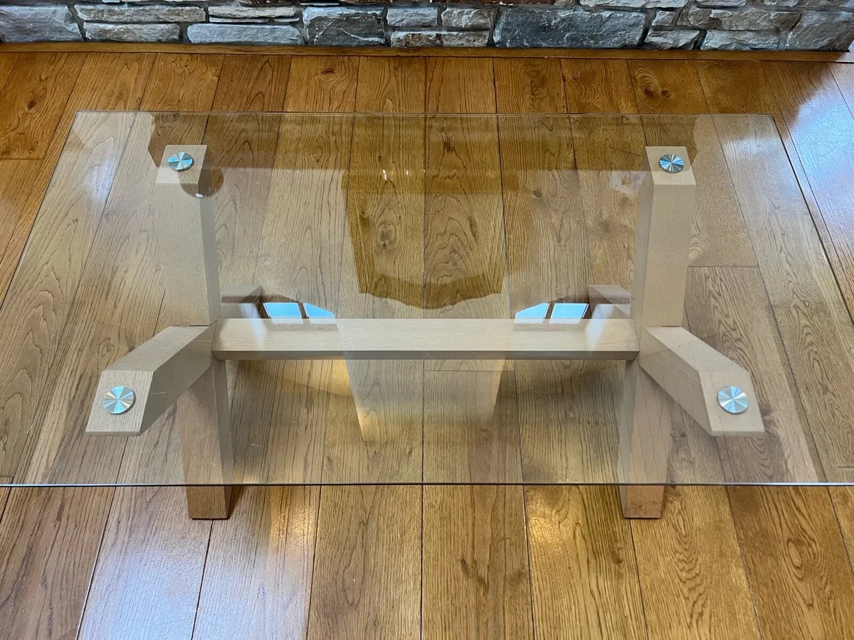Glass Coffee Table - Image 2