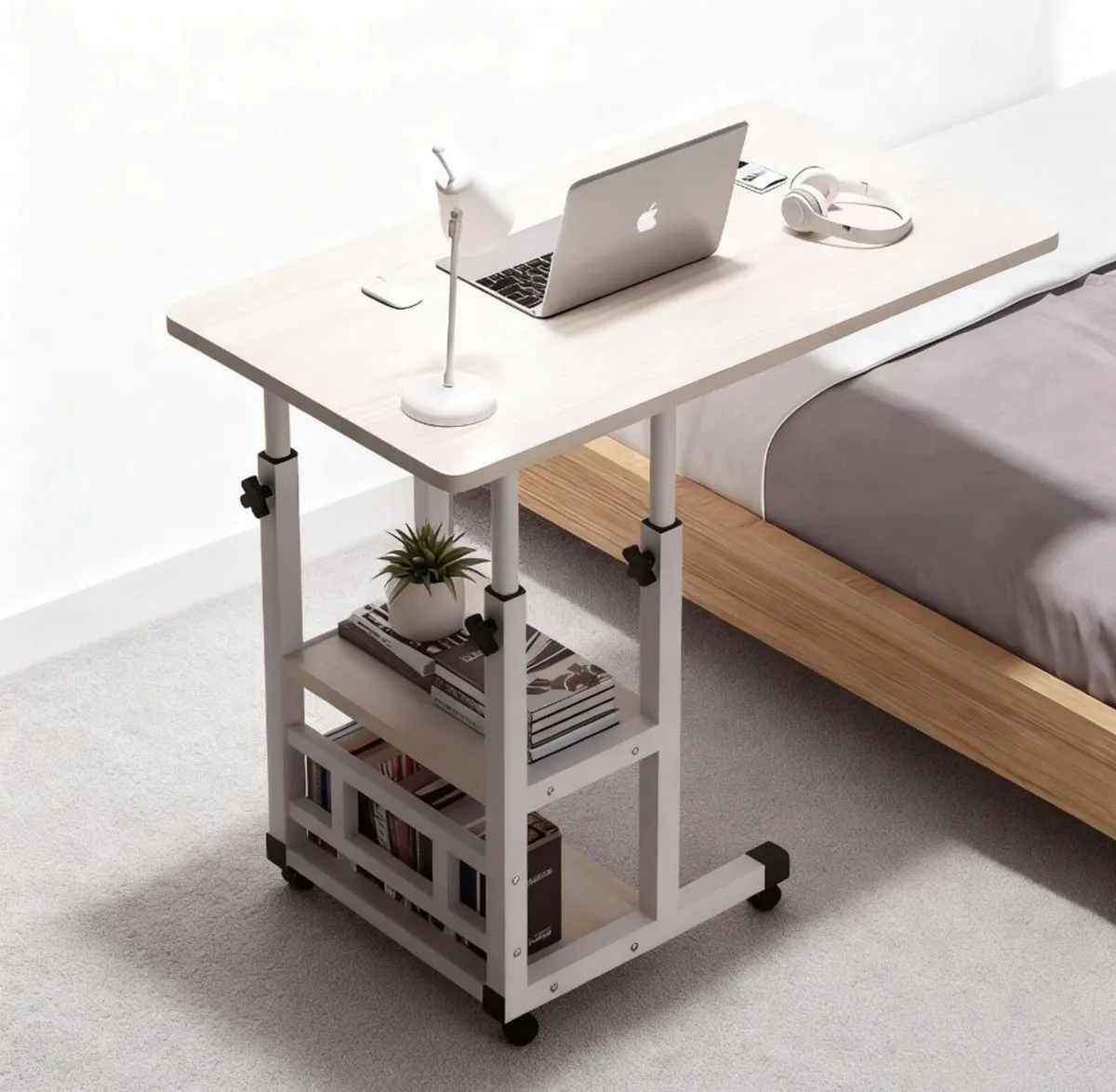 NEW Overbed Table Over Bed Computer Desk - Image 2