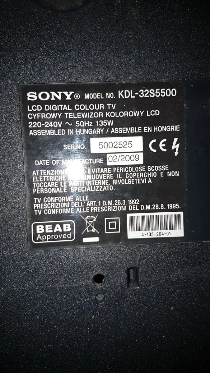 TV Sony Bravia LCD 32" - Image 4