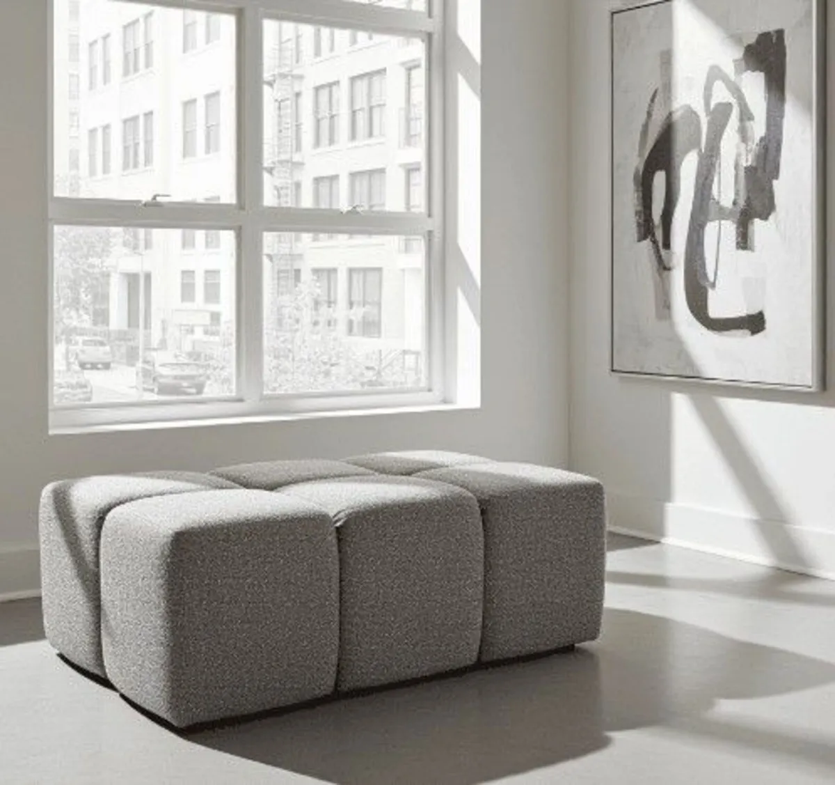 Bubble pouffe ottoman - Image 2