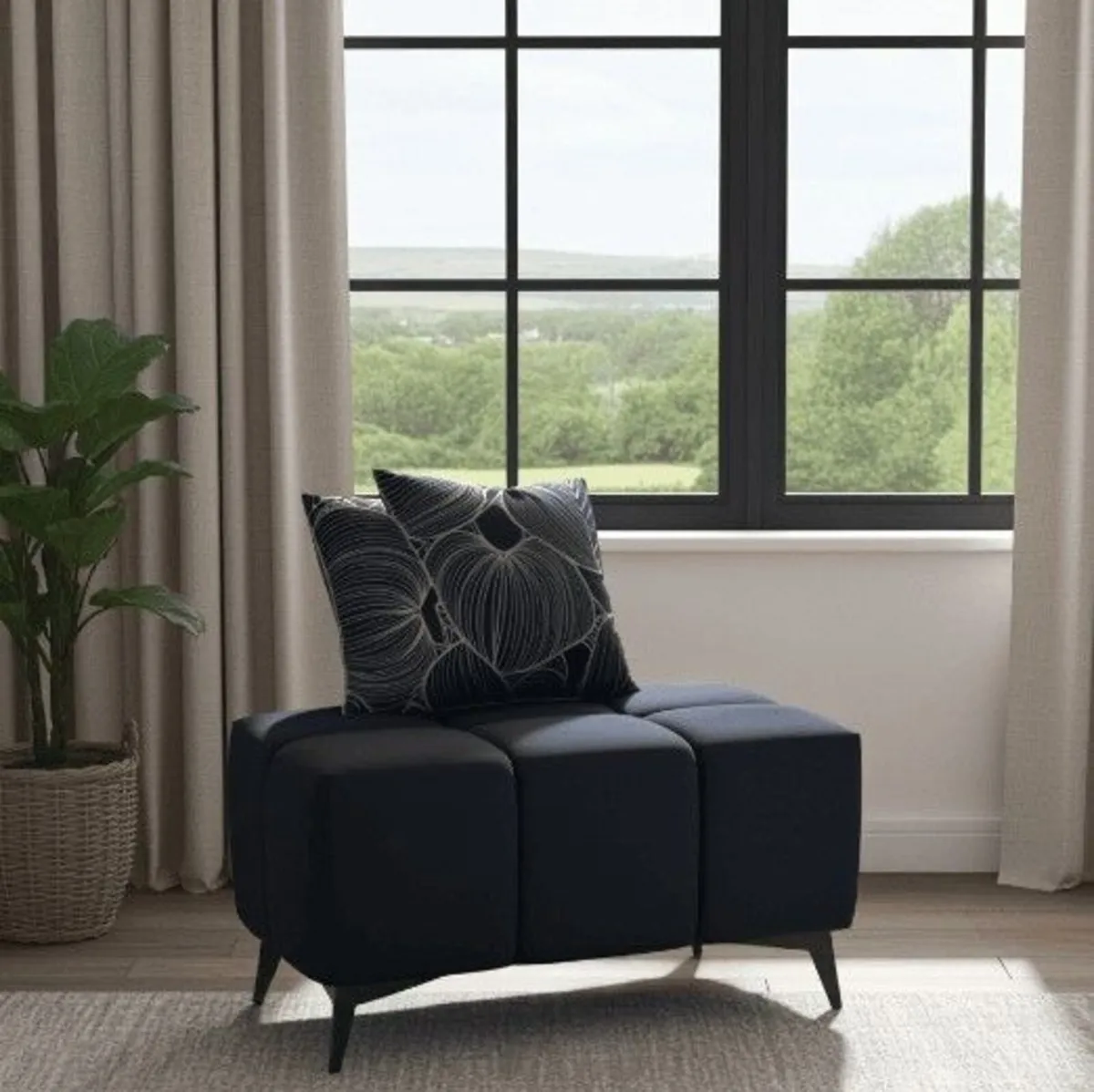 Bubble pouffe ottoman - Image 4