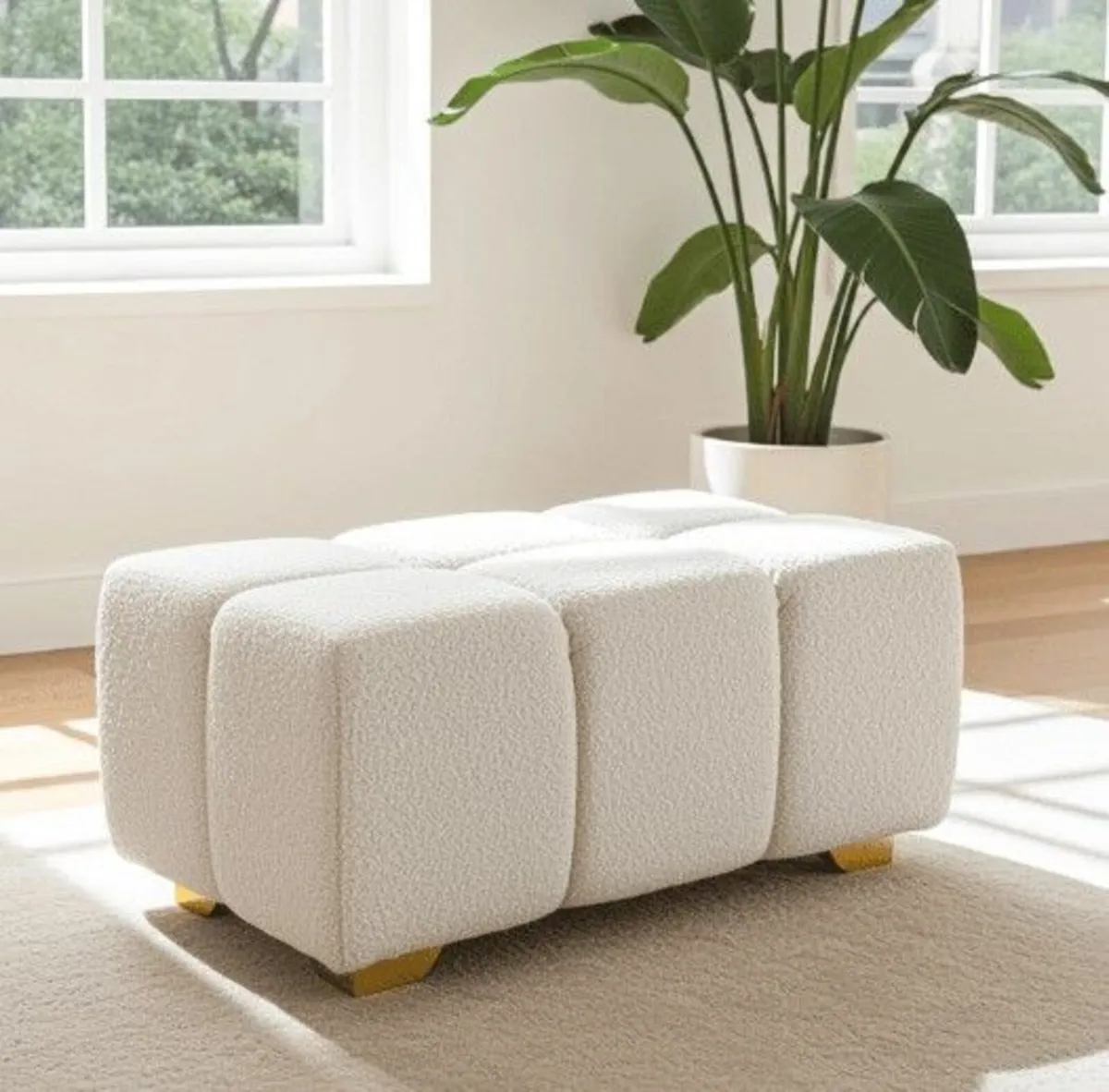 Bubble pouffe ottoman - Image 1
