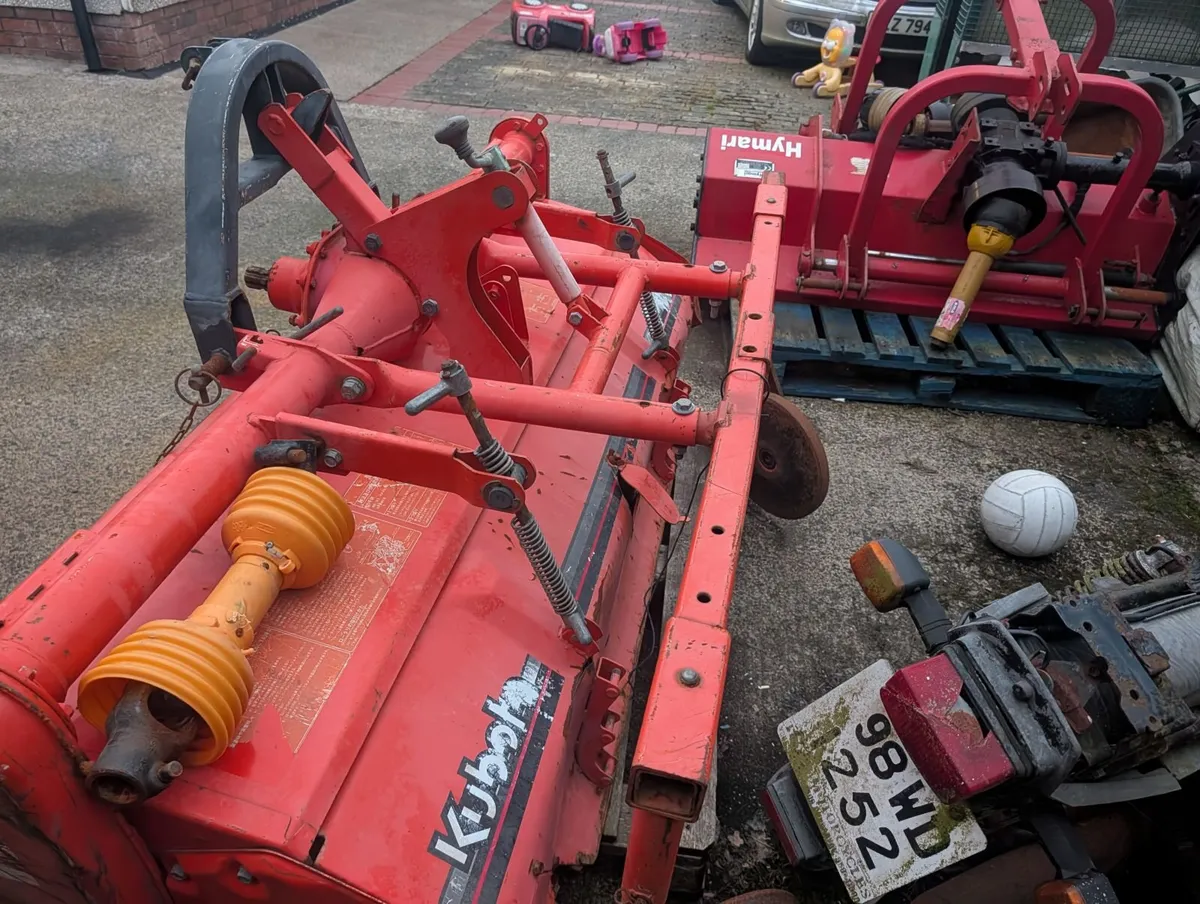 Compact Tractor Rotavator ( Kubota GT5) - Image 2