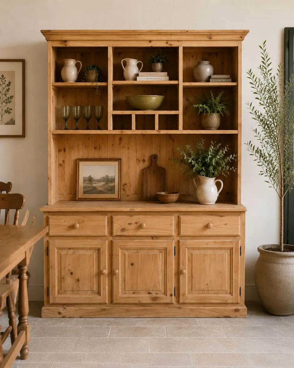 Large Solid Pine Welsh Dresser - Image 1