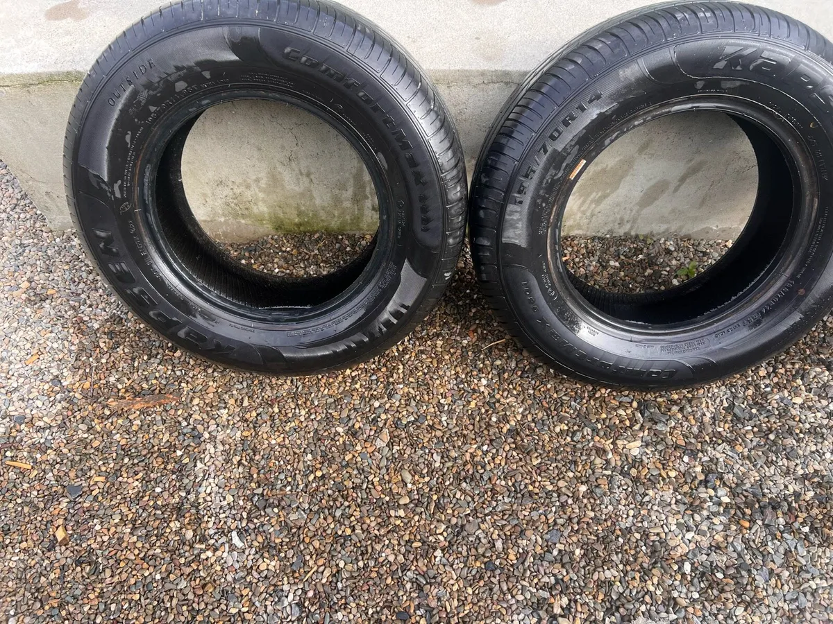 Tyres 195/70R14. 195/70 R 14 - Image 1
