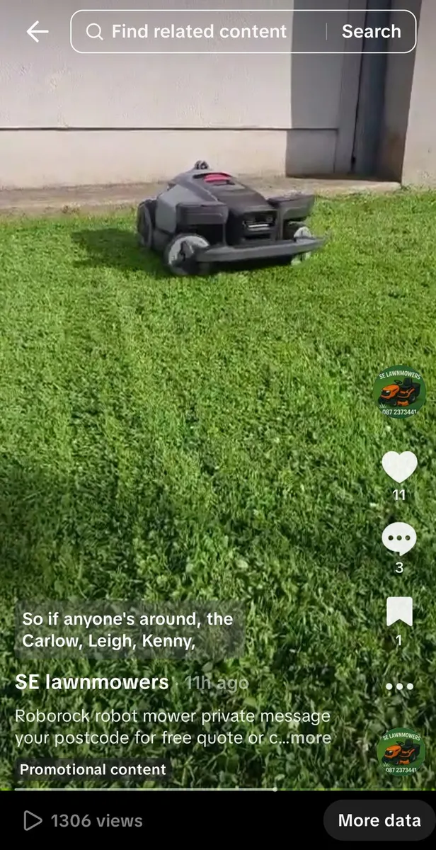 Roborock lawnmower for sale - Image 3