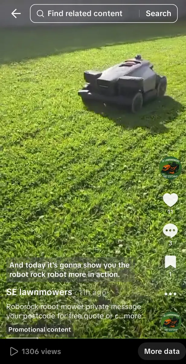 Roborock lawnmower for sale - Image 4