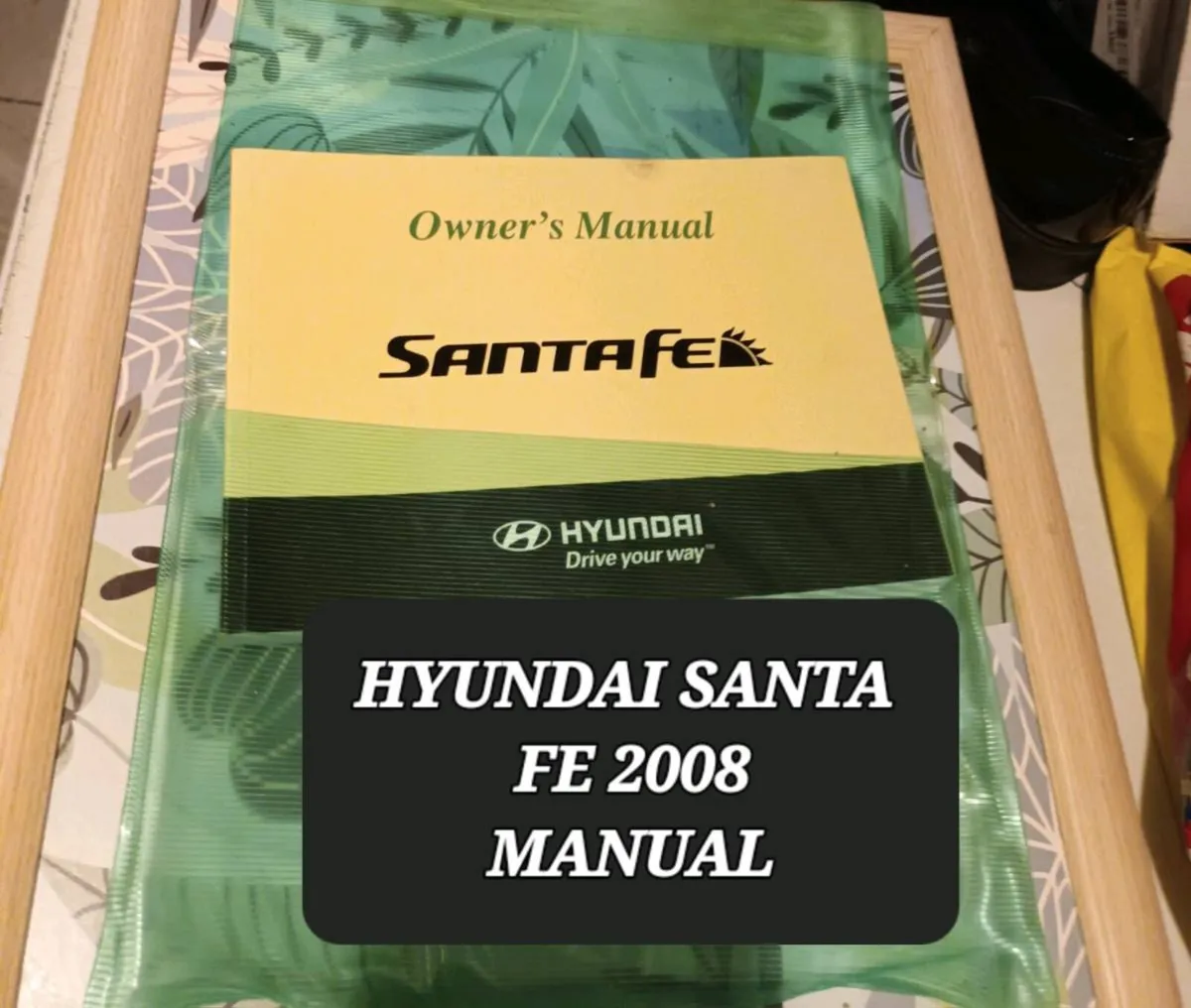 Hyundai santa fe manual - Image 1