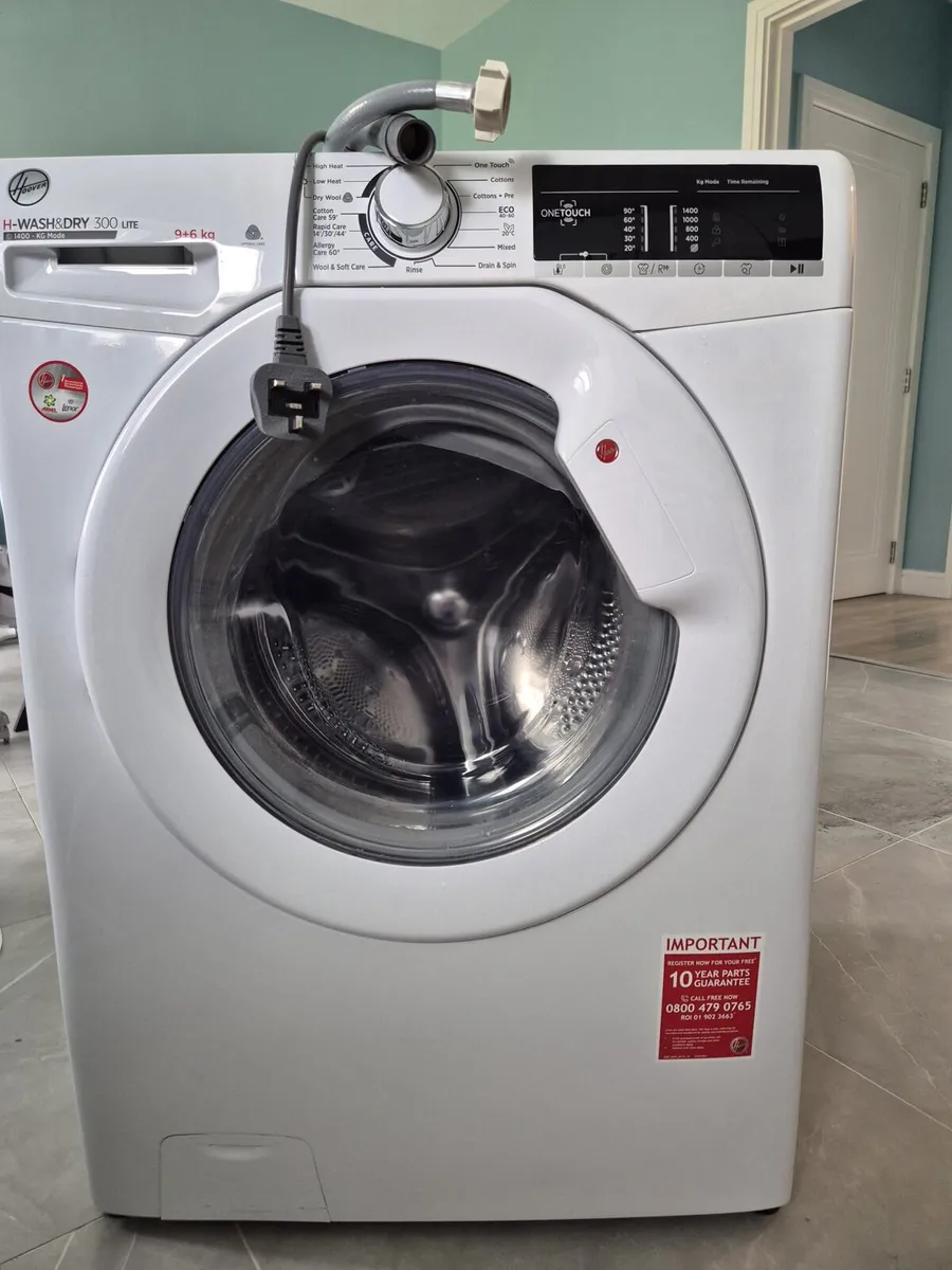 hoover washing machine wash and dry 300 lite
