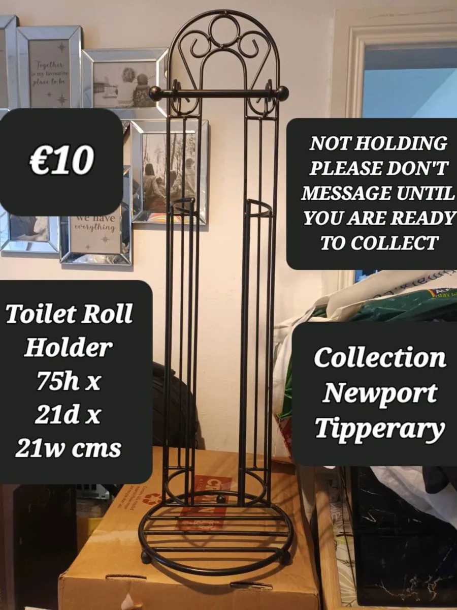 Toilet roll holder - Image 1