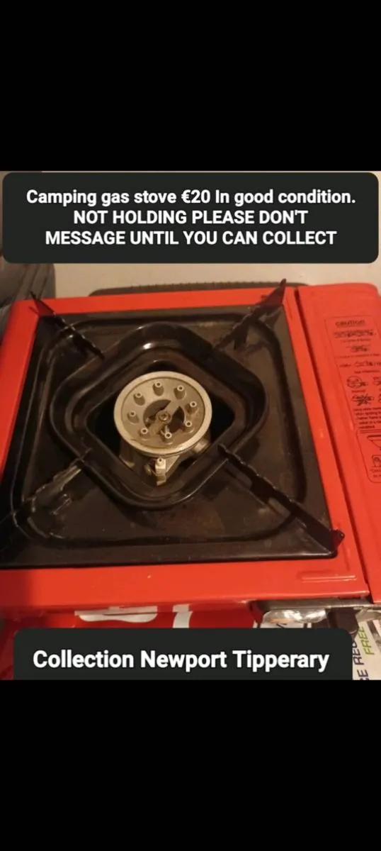Camping gas stove - Image 1