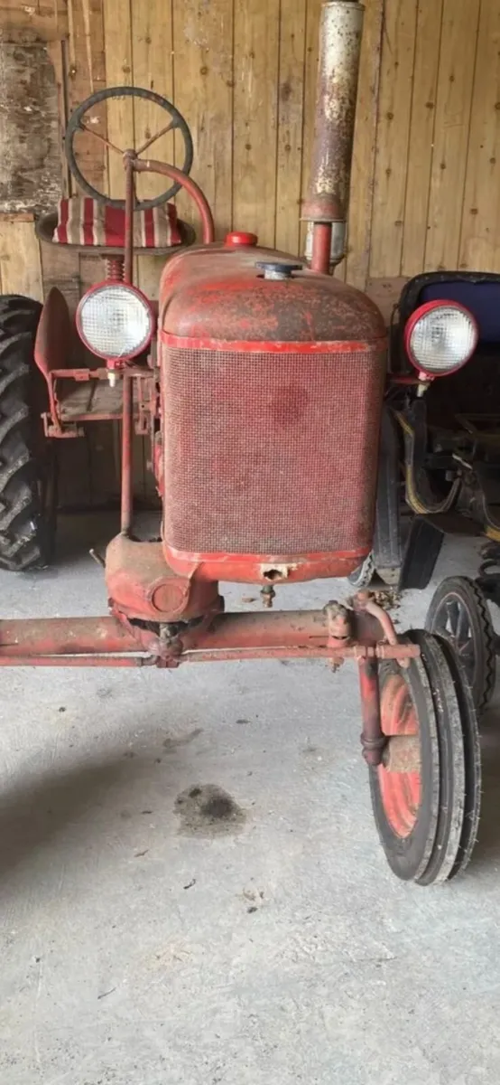 Farmall cub plough-grubber.Rare.... - Image 1