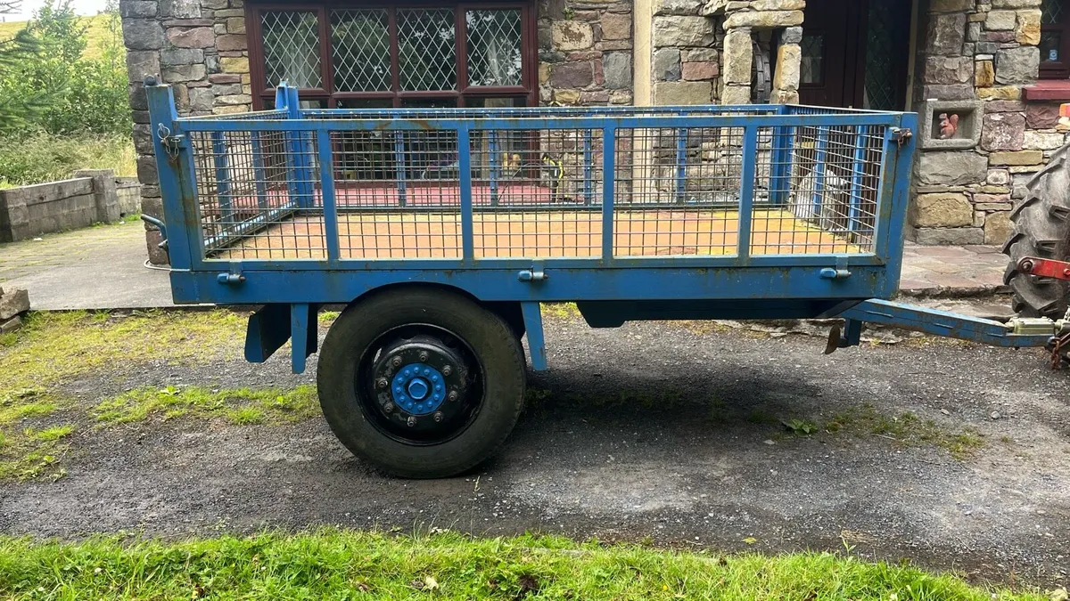 8x4 trailer with mesh sides - Image 3