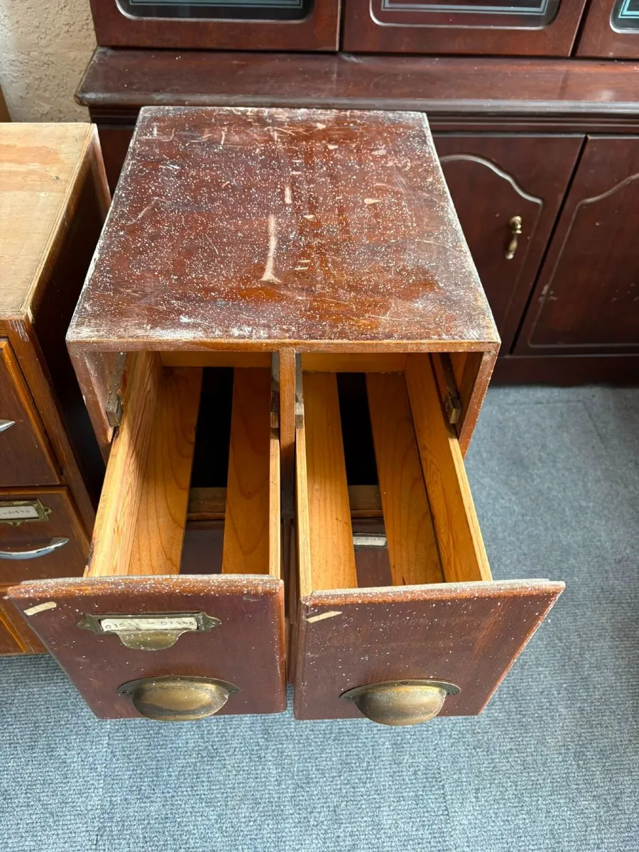 Vintage Chemist Drawers -£75+VAT COLLECTION - Image 2