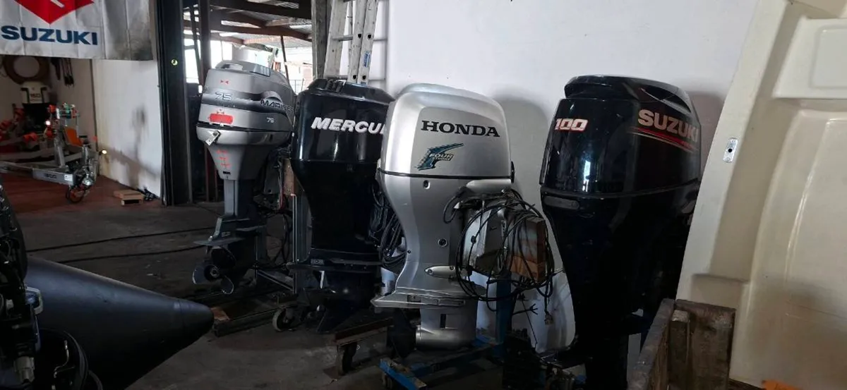 75hp Honda in Horsepower Workshop - Image 1