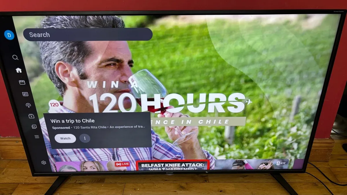 49” Sharp 4K Smart TV - Image 2
