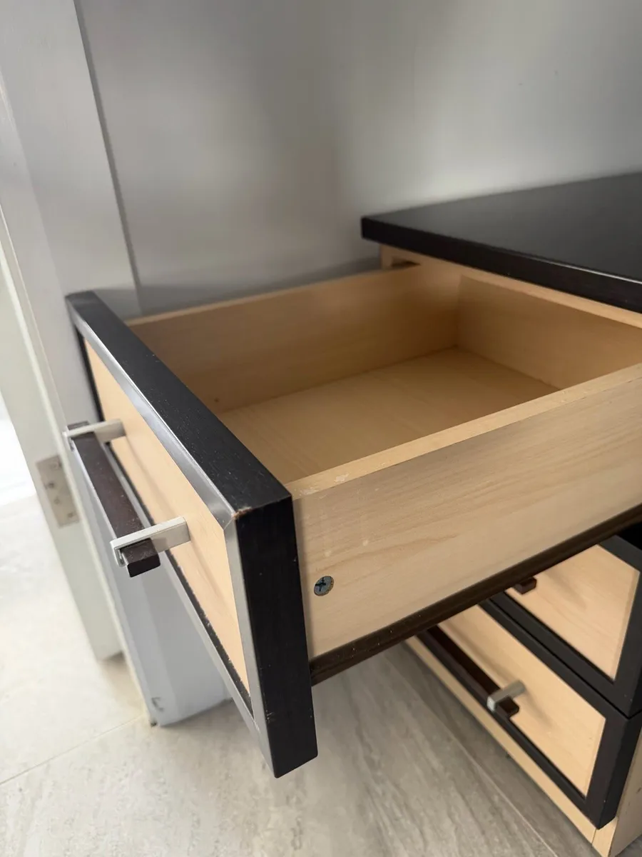Bedside locker - 3 Drawer - Image 4
