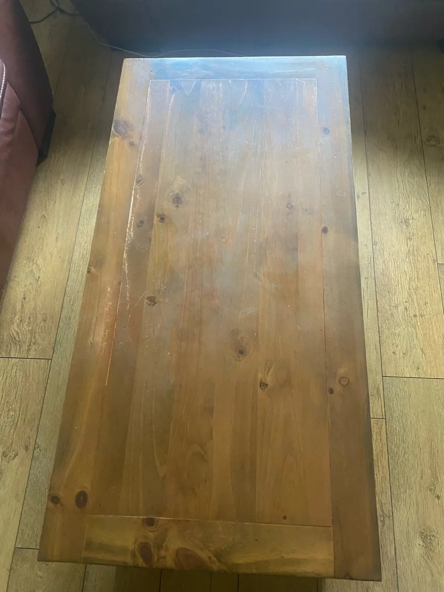 Solid Wood Coffee Table - Image 3