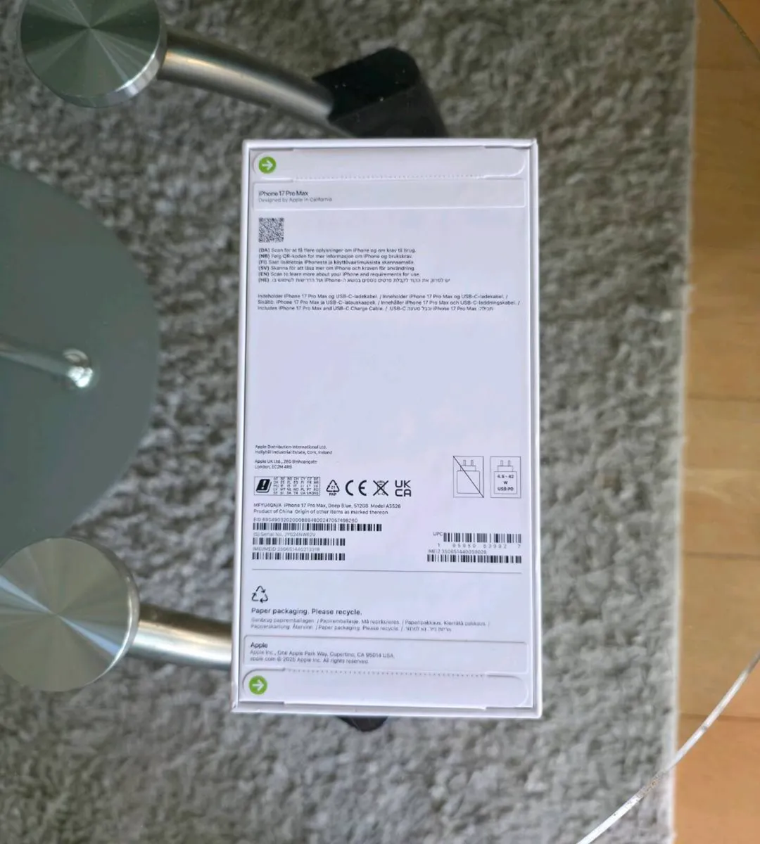 Apple Iphone 17 Pro Max 512GB IRISH - Image 2