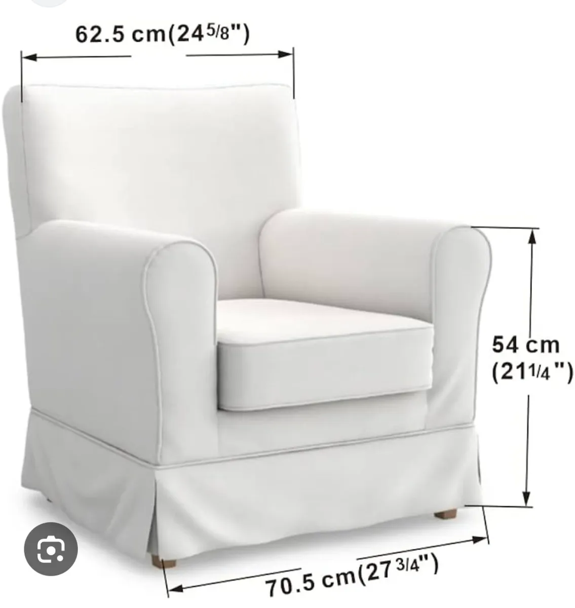 Free Ikea Ektorp Jennylund Armchair - Image 2