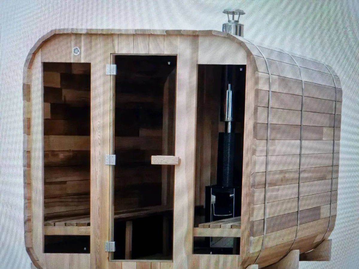 Sauna Cube Traditional Wood 2.1 x 2.4mtr - Image 4