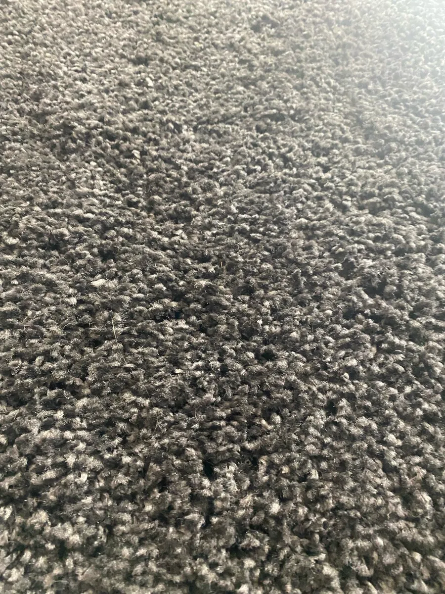 Plush Rug Black - Image 2