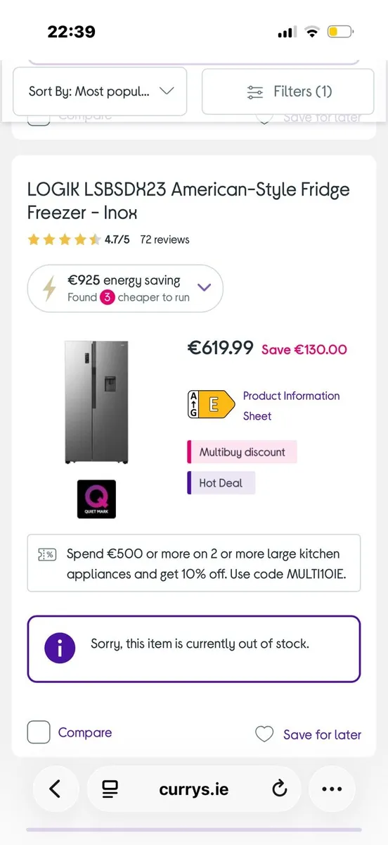 Fridge freezer - Image 2