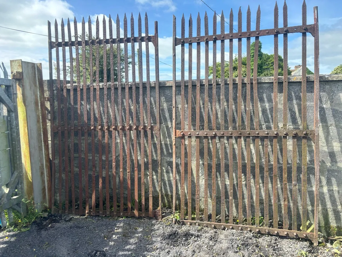 Vintage blacksmith Gates - Image 2