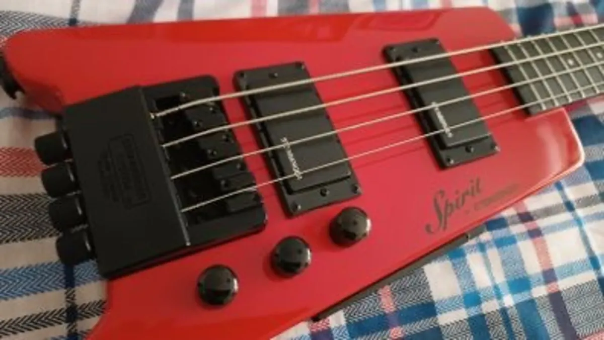 Steinberger Headless Bass Guitar & Ashdown Amp - Image 1