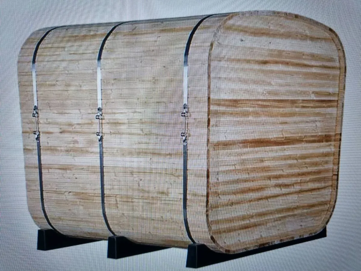 Sauna Cube Traditional Wood 2.1 x 2.4mtr - Image 2