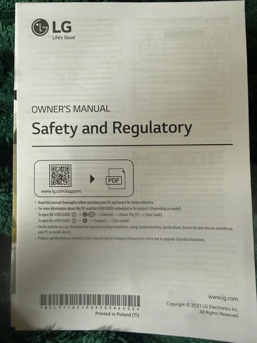 LG NanoCell 43" Smart TV – Like New | 1 Year Old | - Image 4