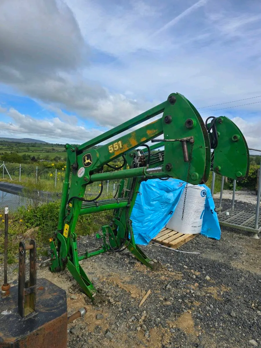 John deere 551 loader - Image 2