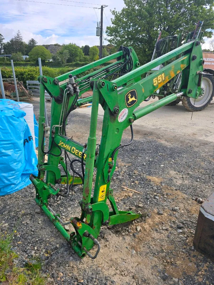 John deere 551 loader - Image 1