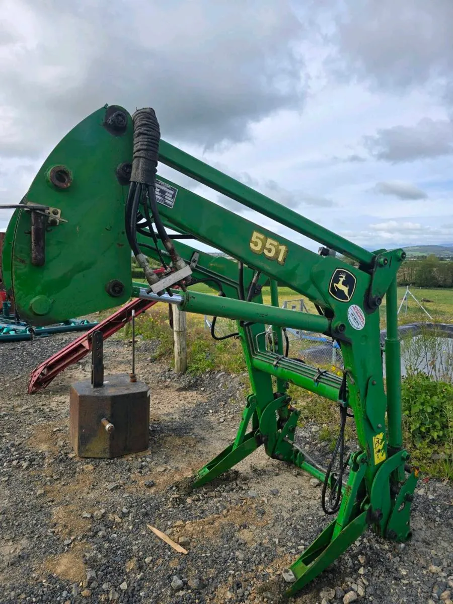 John deere 551 loader - Image 4