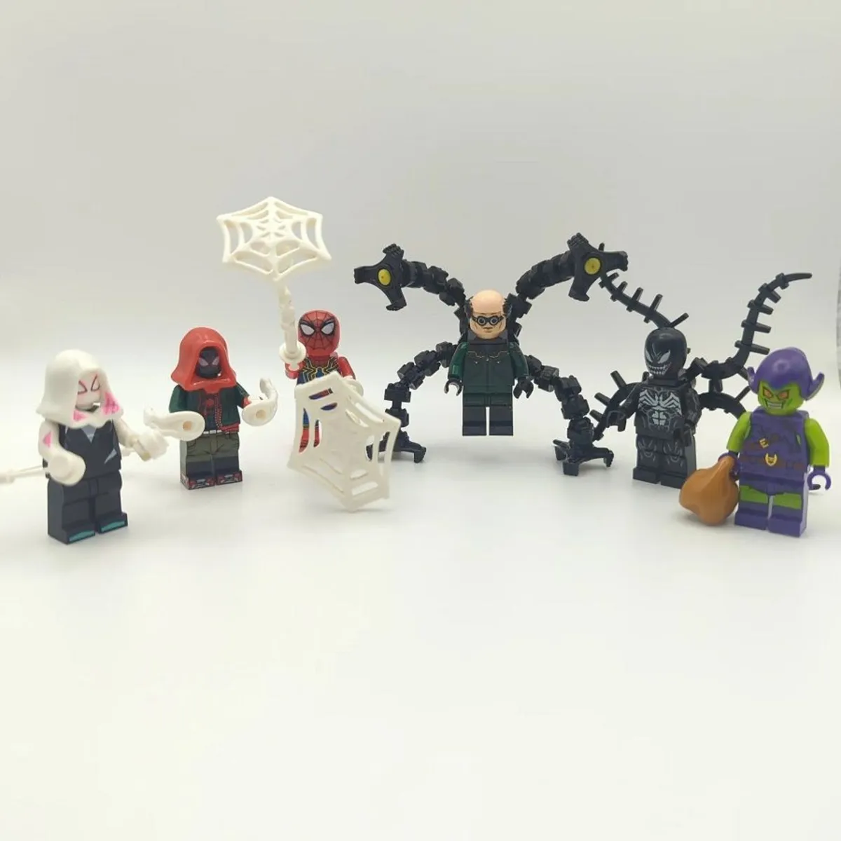 [6-Pack] Spider-Man Heroes & Villains Minifigures - Image 2