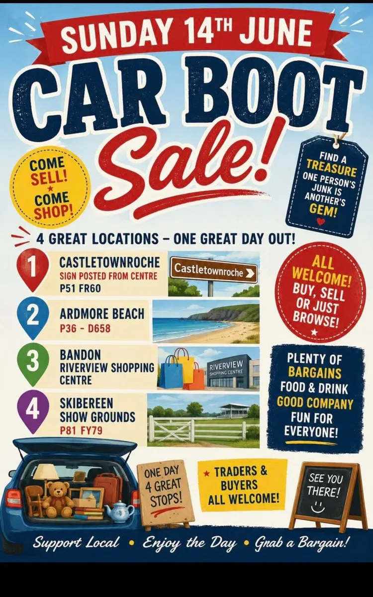 Cork carboot sales